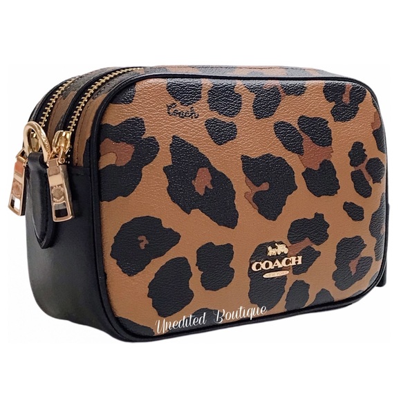 COACH Jes Crossbody 20 With Leopard Print - Picture 5 of 13